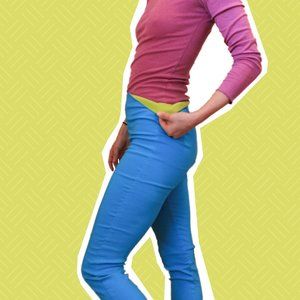 Gretchen Scott gripeless high-waisted summer pants